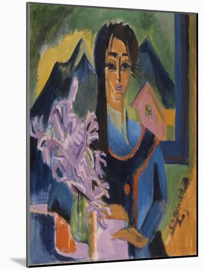 Sunday in the Alps, 1922-Ernst Ludwig Kirchner-Mounted Giclee Print