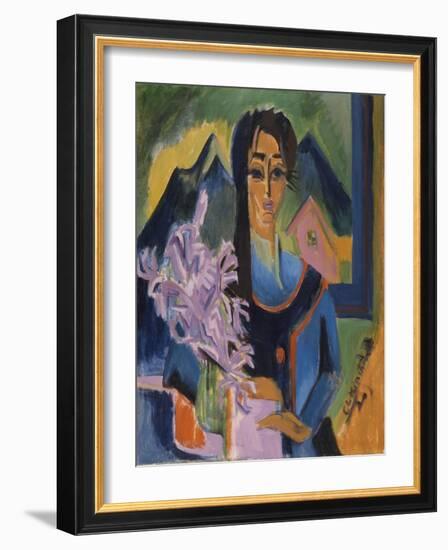 Sunday in the Alps, 1922-Ernst Ludwig Kirchner-Framed Giclee Print