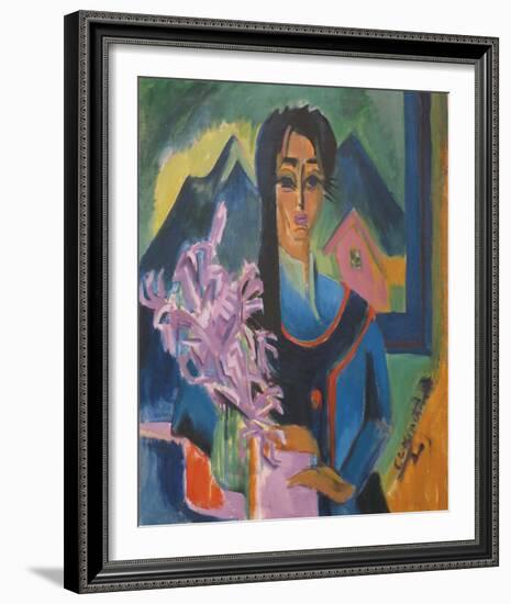 Sunday in the Alps-Ernst Ludwig Kirchner-Framed Giclee Print