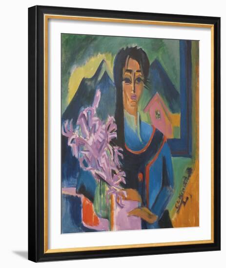 Sunday in the Alps-Ernst Ludwig Kirchner-Framed Giclee Print