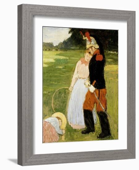 Sunday in the Bois De Boulogne-Henri Jacques Edouard Evenepoel-Framed Giclee Print