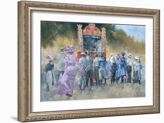 Sunday in the Park-Peter Miller-Framed Giclee Print