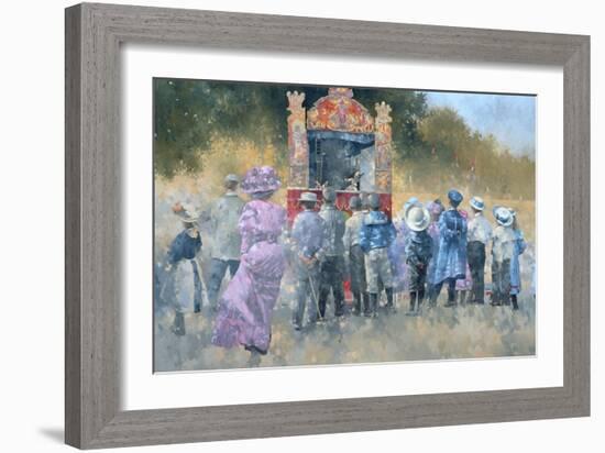 Sunday in the Park-Peter Miller-Framed Giclee Print