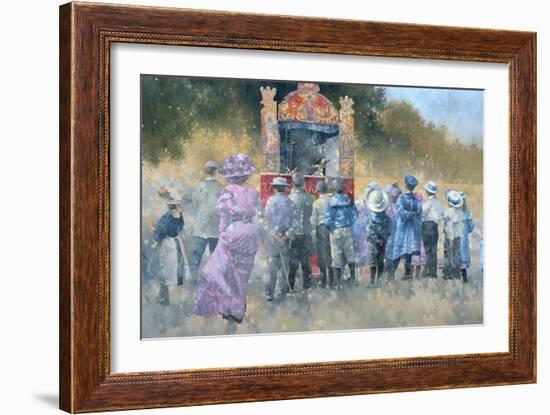 Sunday in the Park-Peter Miller-Framed Giclee Print