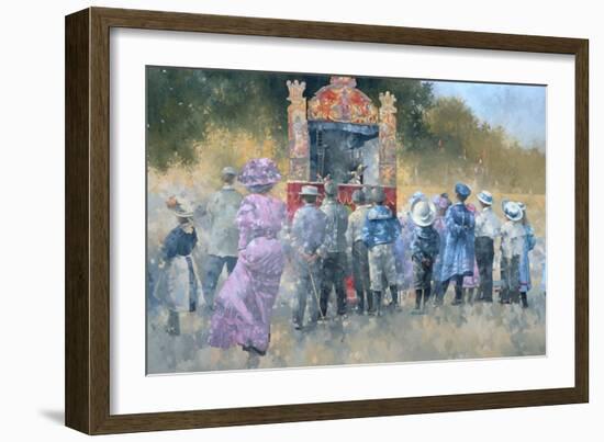 Sunday in the Park-Peter Miller-Framed Premium Giclee Print