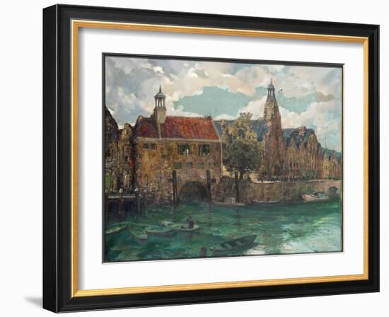 Sunday, Midday at Rotterdam-Alexander Jamieson-Framed Giclee Print