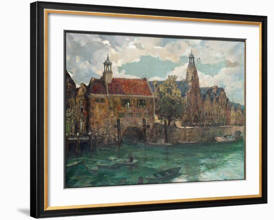 Sunday, Midday at Rotterdam-Alexander Jamieson-Framed Giclee Print