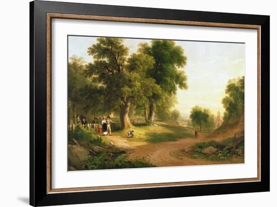 Sunday Morning, 1839-Asher Brown Durand-Framed Giclee Print