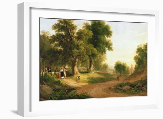 Sunday Morning, 1839-Asher Brown Durand-Framed Giclee Print