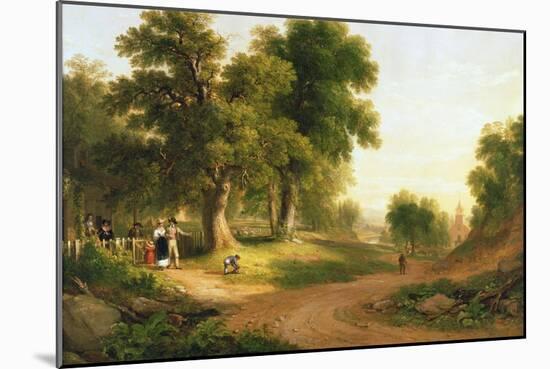 Sunday Morning, 1839-Asher Brown Durand-Mounted Giclee Print