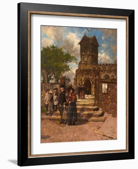 Sunday Morning, 1900-Frederick William Jackson-Framed Giclee Print