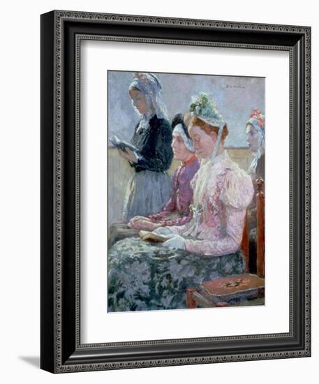 Sunday Morning, C1900-Gari Melchers-Framed Giclee Print