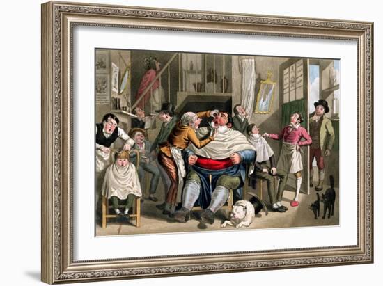Sunday Morning Engraved by George Hunt-Theodore Lane-Framed Giclee Print