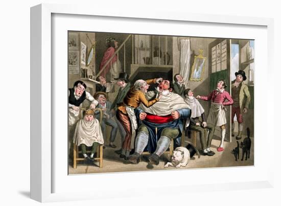 Sunday Morning Engraved by George Hunt-Theodore Lane-Framed Giclee Print