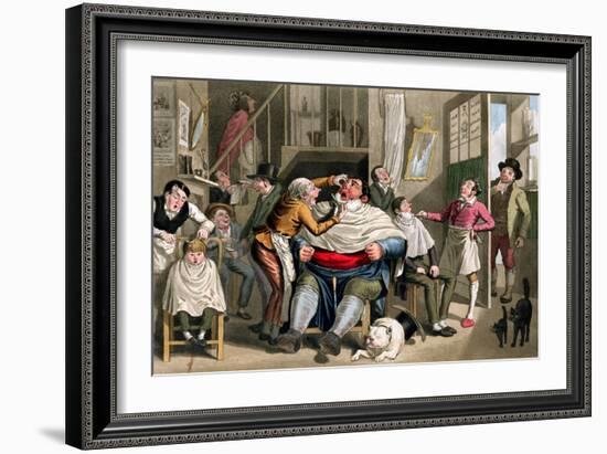 Sunday Morning Engraved by George Hunt-Theodore Lane-Framed Giclee Print