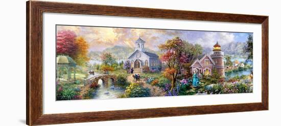 Sunday Morning in Spring-Nicky Boehme-Framed Giclee Print