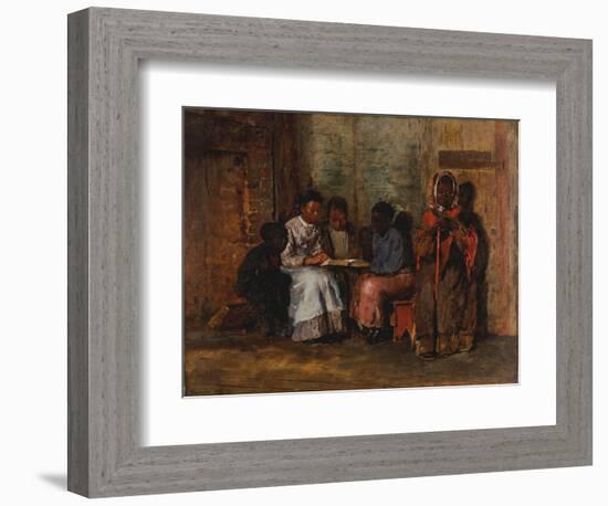 Sunday Morning in Virginia, 1877-Winslow Homer-Framed Giclee Print