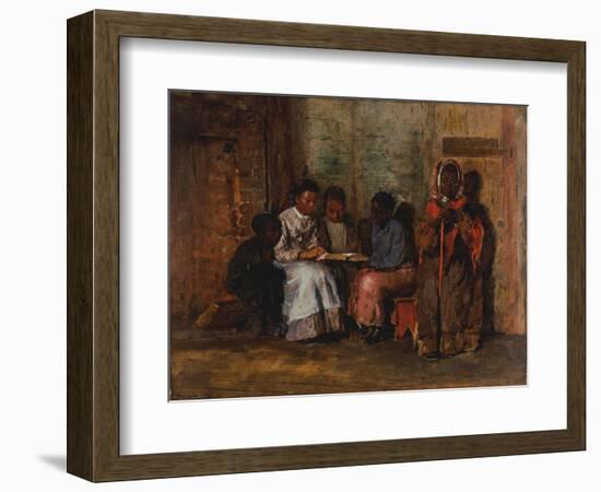 Sunday Morning in Virginia, 1877-Winslow Homer-Framed Giclee Print