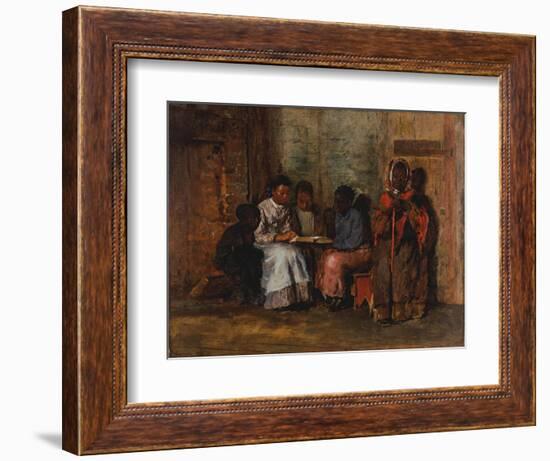 Sunday Morning in Virginia, 1877-Winslow Homer-Framed Giclee Print