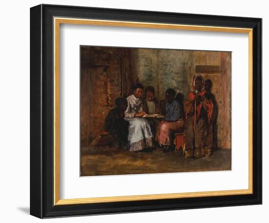 Sunday Morning in Virginia, 1877-Winslow Homer-Framed Giclee Print