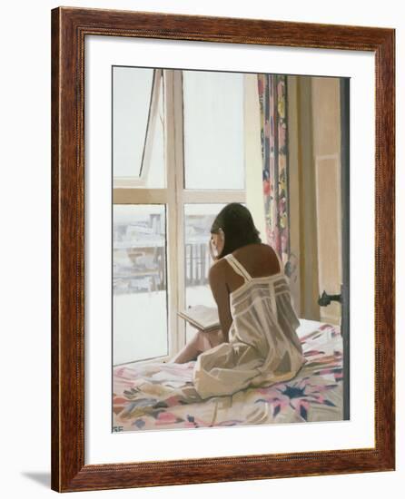 Sunday Morning - Newlyn, 1998-Gillian Furlong-Framed Giclee Print