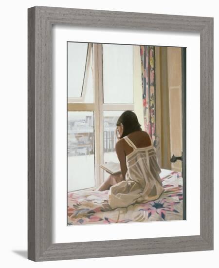 Sunday Morning - Newlyn, 1998-Gillian Furlong-Framed Giclee Print