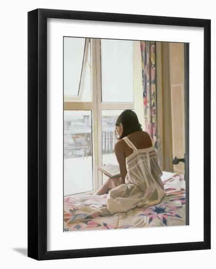 Sunday Morning - Newlyn, 1998-Gillian Furlong-Framed Giclee Print