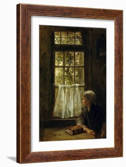 Sunday Morning-Jozef Israels-Framed Giclee Print