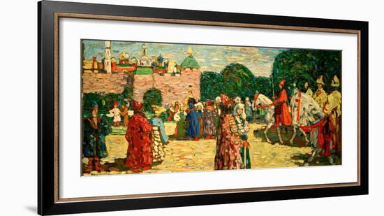 Sunday (Old Russian), 1904-Wassily Kandinsky-Framed Giclee Print