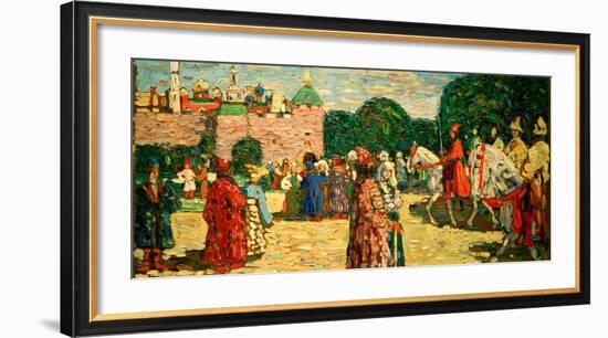 Sunday (Old Russian), 1904-Wassily Kandinsky-Framed Giclee Print