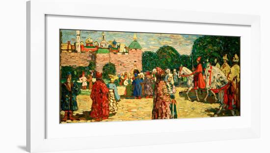 Sunday (Old Russian), 1904-Wassily Kandinsky-Framed Giclee Print