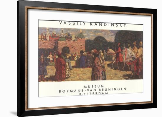 Sunday, Old Russian-Wassily Kandinsky-Framed Art Print