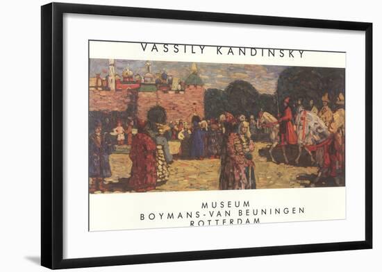 Sunday, Old Russian-Wassily Kandinsky-Framed Art Print