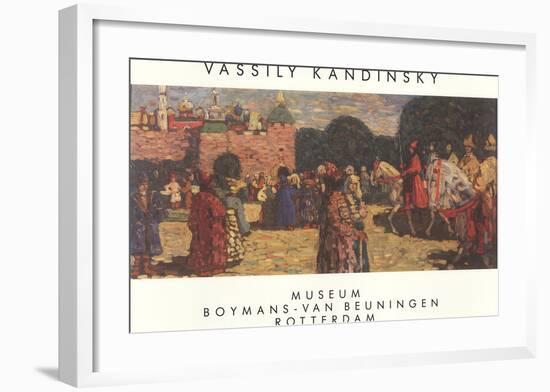 Sunday, Old Russian-Wassily Kandinsky-Framed Art Print