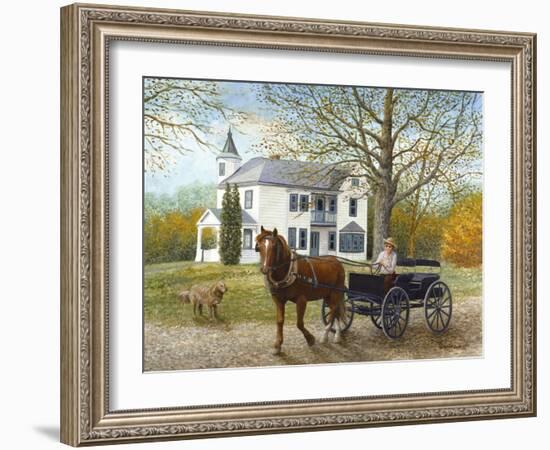 Sunday Outing-Kevin Dodds-Framed Giclee Print