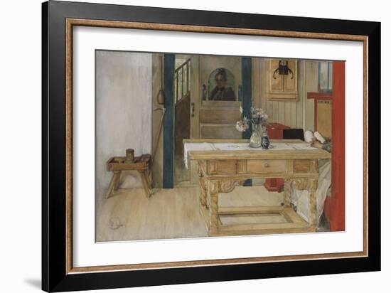 Sunday Rest-Carl Larsson-Framed Giclee Print