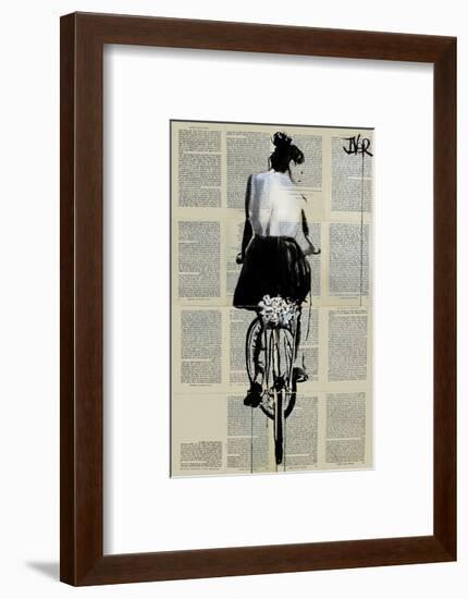Sunday Ride-Loui Jover-Framed Art Print