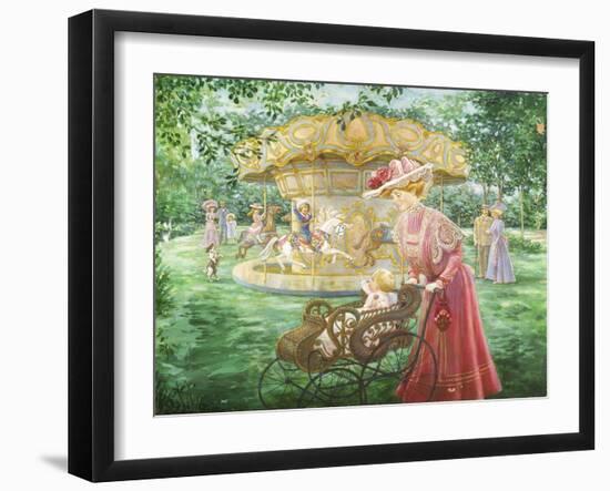 Sunday Rides-Lee Dubin-Framed Giclee Print