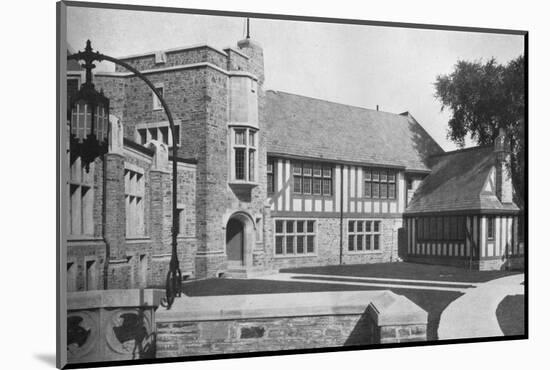 Sunday school wing from the south, 1922-null-Mounted Photographic Print