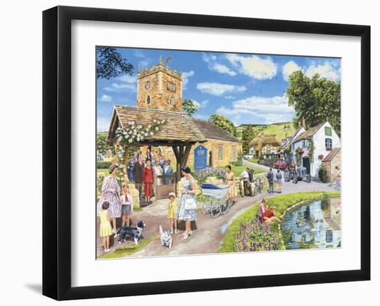 Sunday Service-Trevor Mitchell-Framed Giclee Print