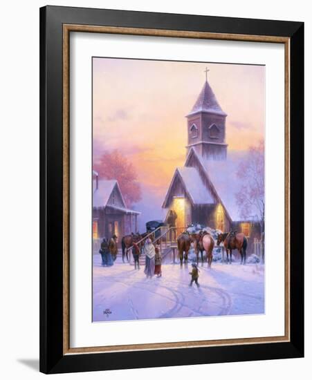 Sunday Service-Jack Sorenson-Framed Art Print