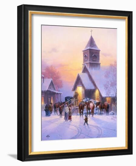 Sunday Service-Jack Sorenson-Framed Art Print