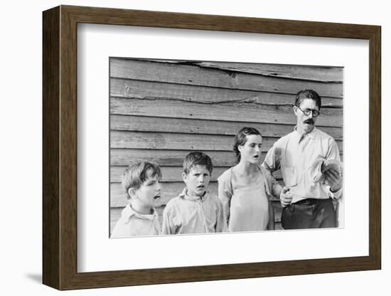 Sunday singing, 1936-Walker Evans-Framed Photographic Print