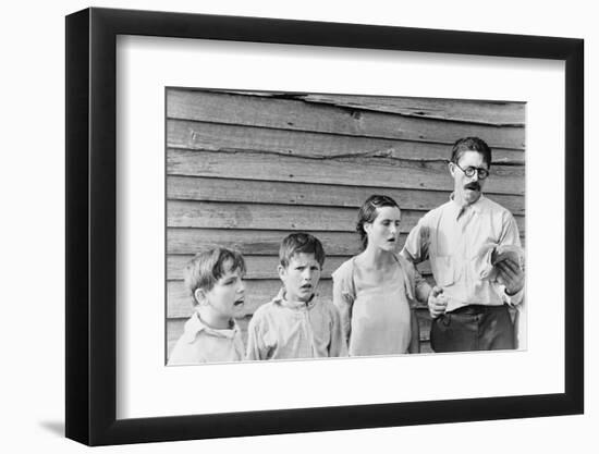 Sunday singing, 1936-Walker Evans-Framed Photographic Print