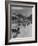 Sunday Sleigh-Rides in Snow-Covered Winter-Resort Village St. Moritz-Alfred Eisenstaedt-Framed Photographic Print