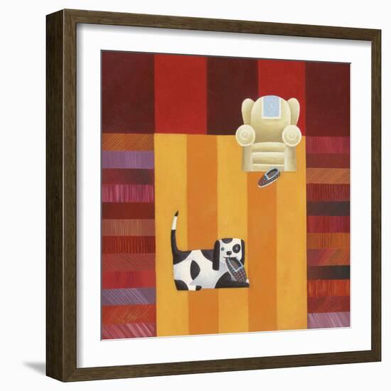 Sunday Slippers-Lisa Berkshire-Framed Giclee Print