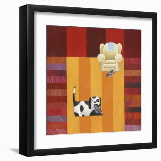 Sunday Slippers-Lisa Berkshire-Framed Giclee Print