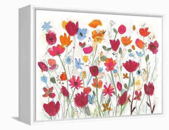 Sunday Stroll I Refresh-Cheryl Warrick-Framed Stretched Canvas