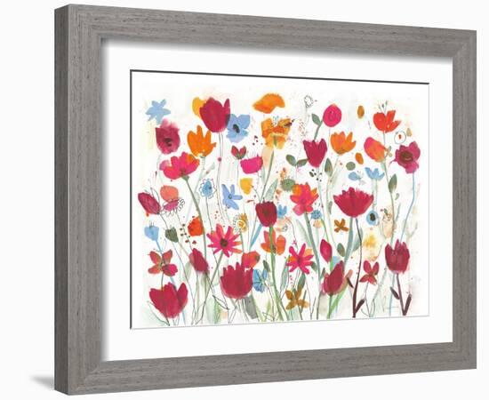 Sunday Stroll I Refresh-Cheryl Warrick-Framed Art Print