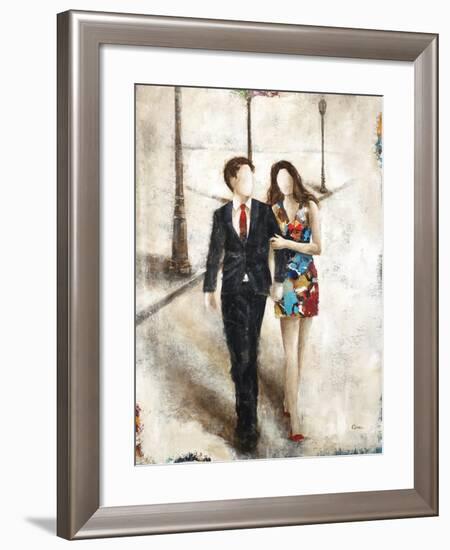 Sunday Stroll-Rikki Drotar-Framed Giclee Print